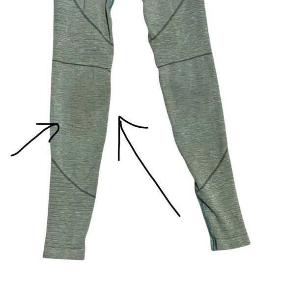 Alphalete OG Revival Teal Green Leggings Small - Picture 4 of 12